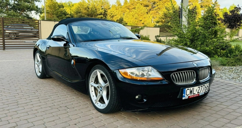 BMW Z4 cena 54900 przebieg: 211000, rok produkcji 2003 z Żnin małe 352